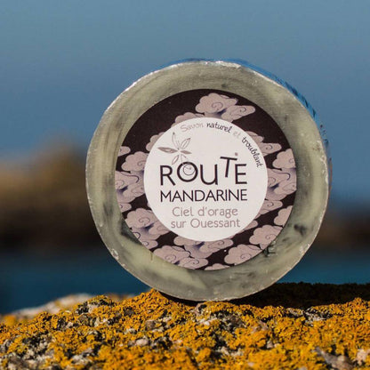 Savon Parfum Patchouli, mandarine verte et lavandin Route mandarine