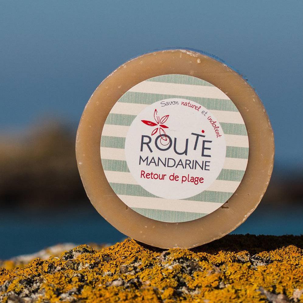 Savon Parfum Ylang-Ylang , bois de cade et patchouli Route mandarine