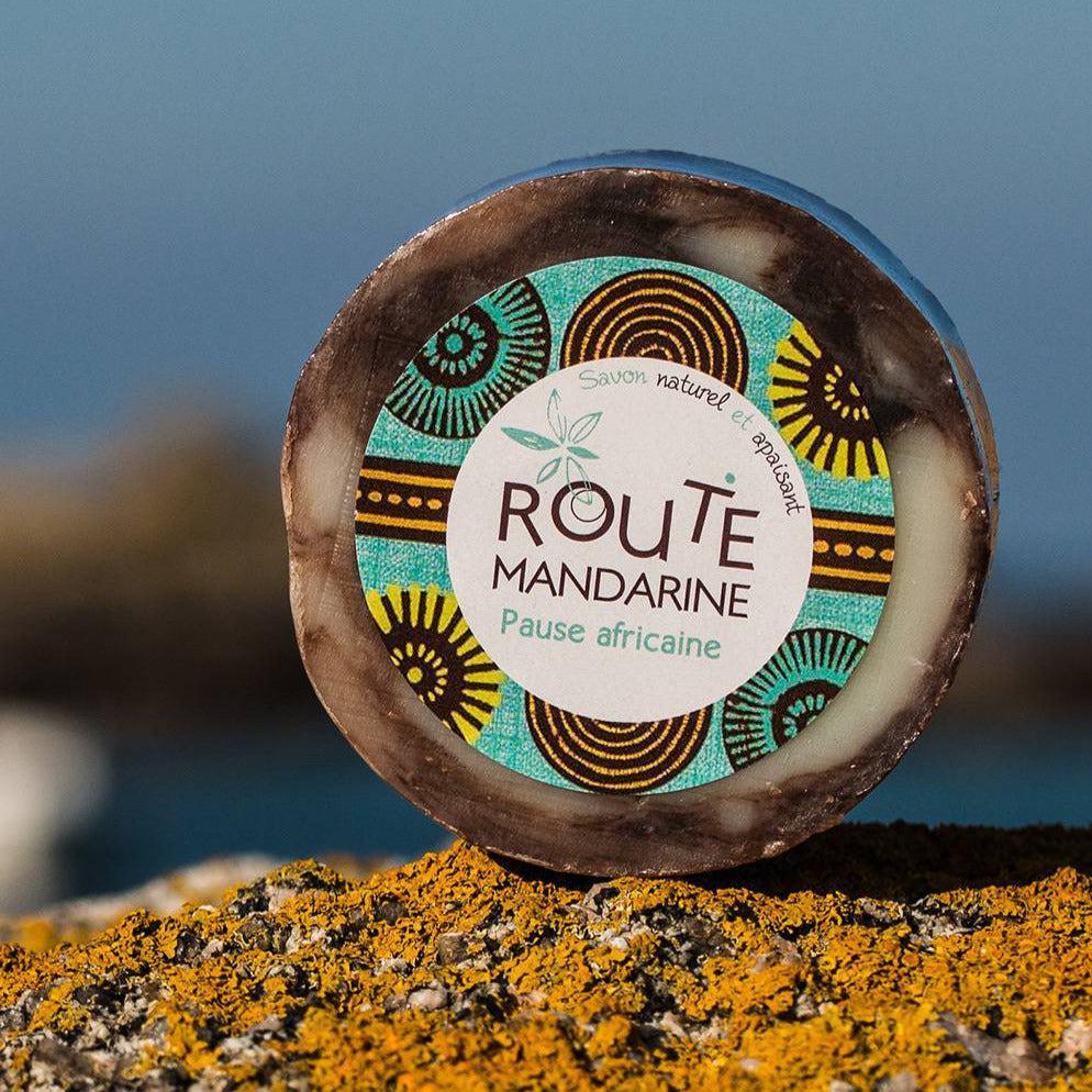 Savon au beurre de karité Route mandarine