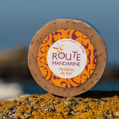 Savon avec des graines de pavot Route mandarine