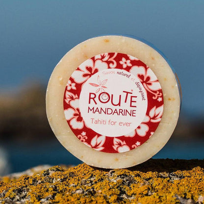 Savon beurre de mange et pulpe de coco Route mandarine