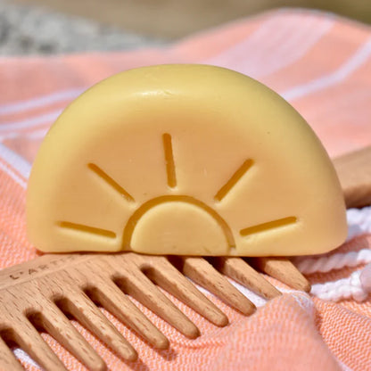 Après-shampoing solide démêlant et gainant Route Mandarine
