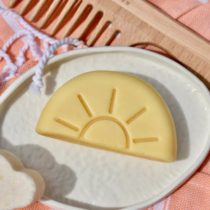 Demi-soleil après shampoing démélant 