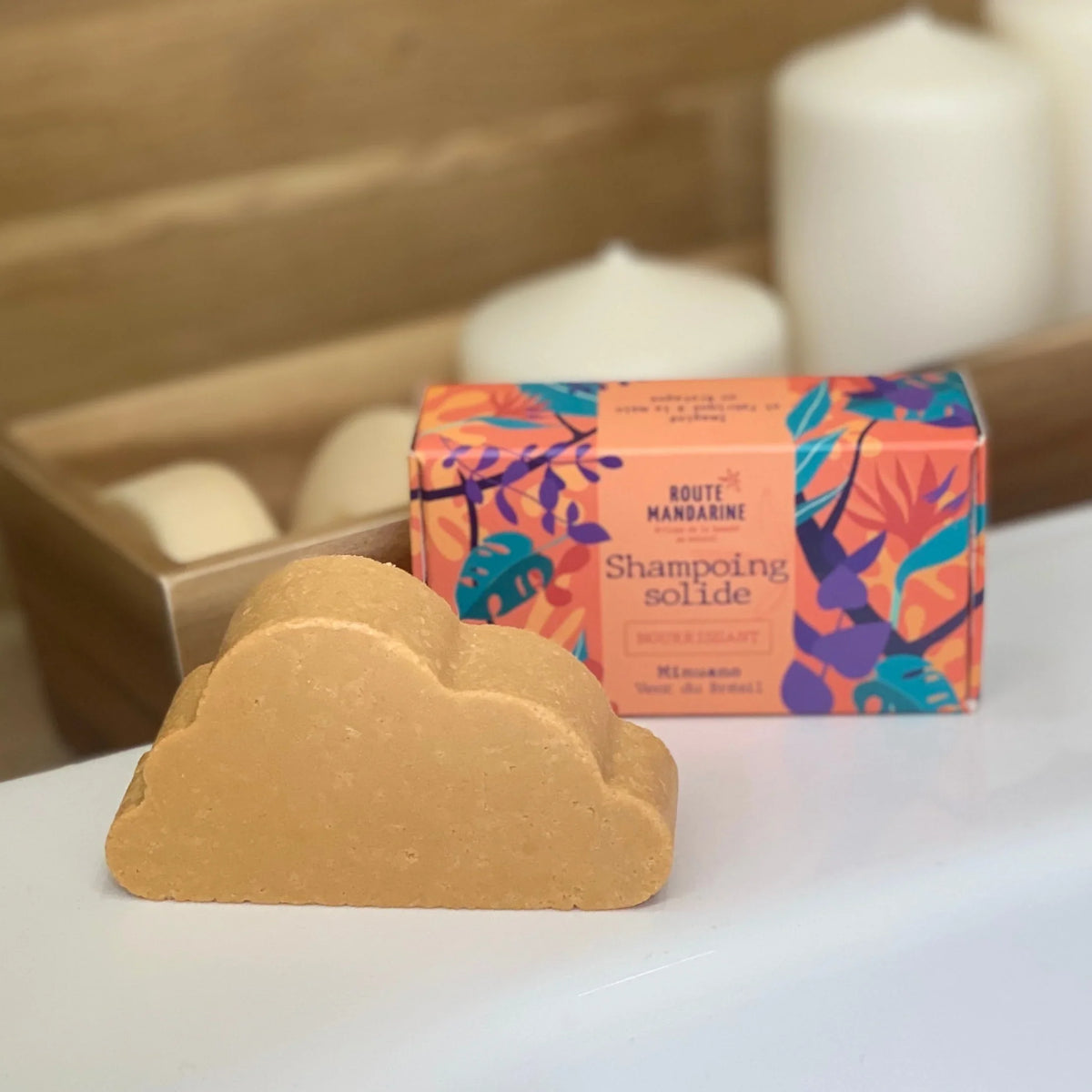 Shampoing solide Minuano Route mandarine