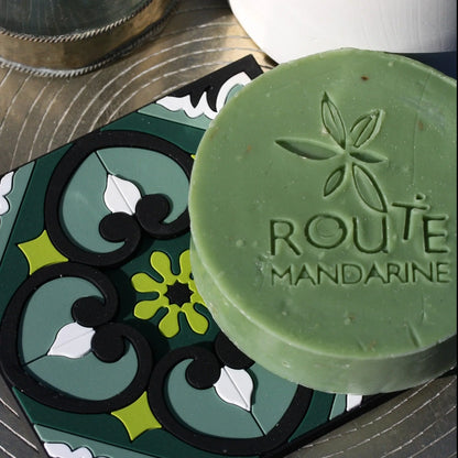 savon corps, visage et rasage barbe Route Mandarine
