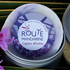 boite de voyage en métal pour savons