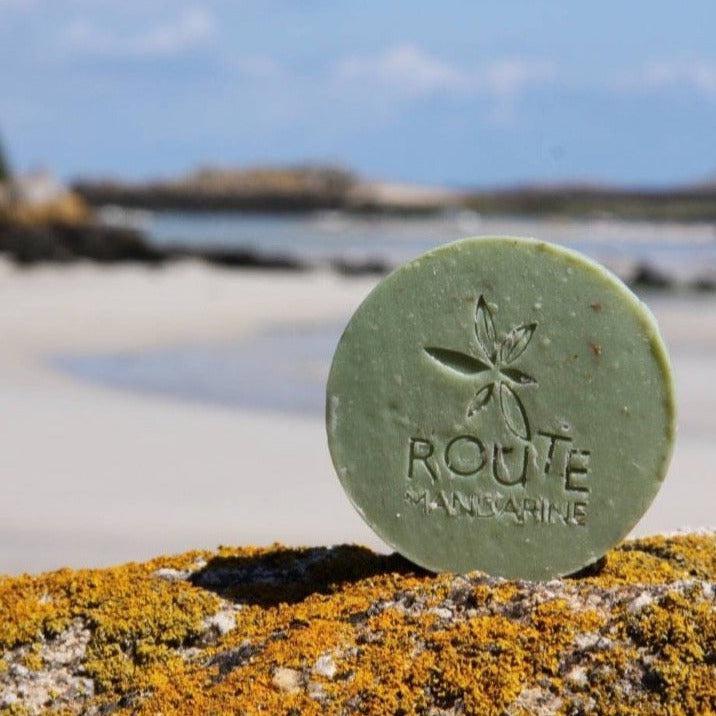 SavonParfum menthe, eucalyptus et vétiver Route mandarine